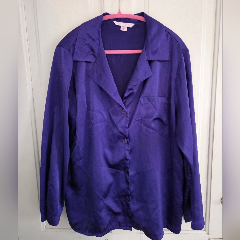 Victoria's Secret Purple Pajama Top